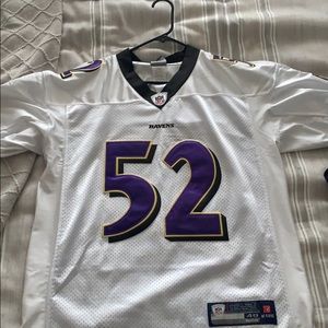 Ray Lewis Away Stitched Reebok Jersey